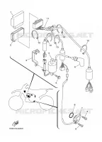 PARTIE ELECTRIQUE 1 pour Yamaha YZ 2006