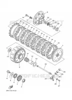 EMBRAYAGE DE DEMARREUR pour Yamaha YZ 2006