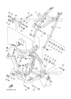 CADRE pour Yamaha YZ 2008