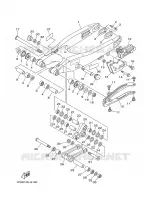 BRAS ARRIERE pour Yamaha YZ 2008