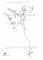 MAITRE CYLINDRE AVANT pour Yamaha YZ 2008