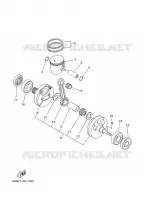 VILEBREQUIN / PISTON pour Yamaha YZ 2009