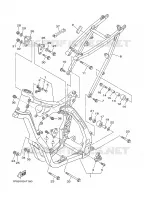 CADRE pour Yamaha YZ 2009