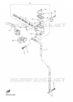 MAITRE CYLINDRE AVANT pour Yamaha YZ 2009