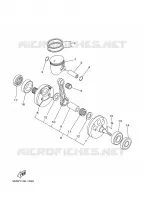VILEBREQUIN / PISTON pour Yamaha YZ 2009