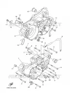 CARTER MOTEUR pour Yamaha YZ 2009