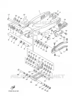 BRAS ARRIERE pour Yamaha YZ 2009
