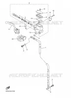 MAITRE CYLINDRE AVANT pour Yamaha YZ 2009