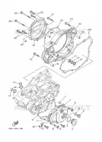 CARTER   MOTEUR 1 pour Yamaha YZF 2001