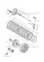 EMBRAYAGE DE DEMARREUR pour Yamaha YZF 2001