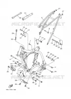 CADRE pour Yamaha YZF 2001