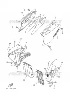 COUVERCLE LATERAL pour Yamaha YZF 2001