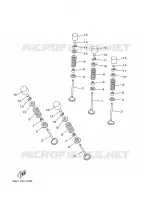SOUPAPE pour Yamaha YZF 2001