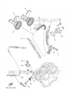 ARBRE A CAMES / CHAINE DE DISTRIBUTION pour Yamaha YZF 2001