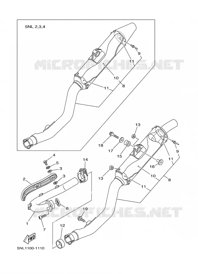 ECHAPPEMENT Yamaha MOTO 250 2001 YZF  YZ250F