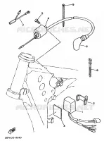 PARTIE ELECTRIQUE 1 pour Yamaha YZ 1992