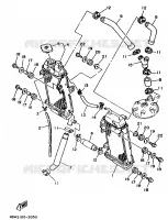 RADIATEUR / DURITES pour Yamaha YZ 1992