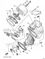 ADMISSION pour Yamaha YZ 1992