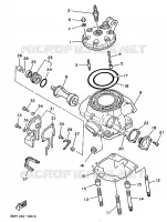 CULASSE pour Yamaha YZ 1994