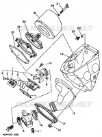 ADMISSION pour Yamaha YZ 1994