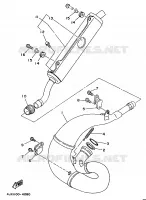 ECHAPPEMENT pour Yamaha YZ 1994
