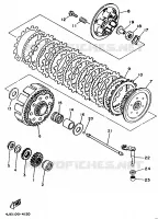 EMBRAYAGE DE DEMARREUR pour Yamaha YZ 1994