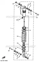 AMORTISSEUR ARRIERE pour Yamaha YZ 1994