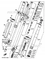 FOURCHE pour Yamaha YZ 1994