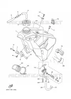 RESERVOIR A ESSENCE pour Yamaha YZ 2001