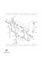 RADIATEUR / DURITES pour Yamaha YZ 2001