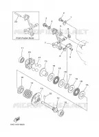 VALVE D'ECHAPPEMENT pour Yamaha YZ 2001