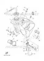 RESERVOIR A ESSENCE pour Yamaha YZ 2001