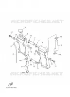 RADIATEUR / DURITES pour Yamaha YZ 2001