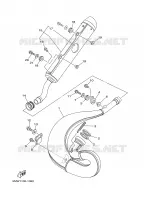 ECHAPPEMENT pour Yamaha YZ 2001