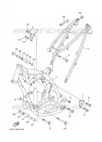 CADRE pour Yamaha YZ 2001