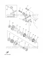 VALVE D'ECHAPPEMENT pour Yamaha YZ 2001