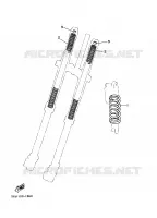 PIÈCES OPTIONNELLES   PARTIE CYCLE pour Yamaha YZ 2001