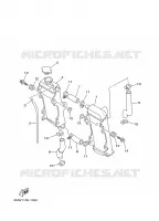 RADIATEUR / DURITES pour Yamaha YZ 2001