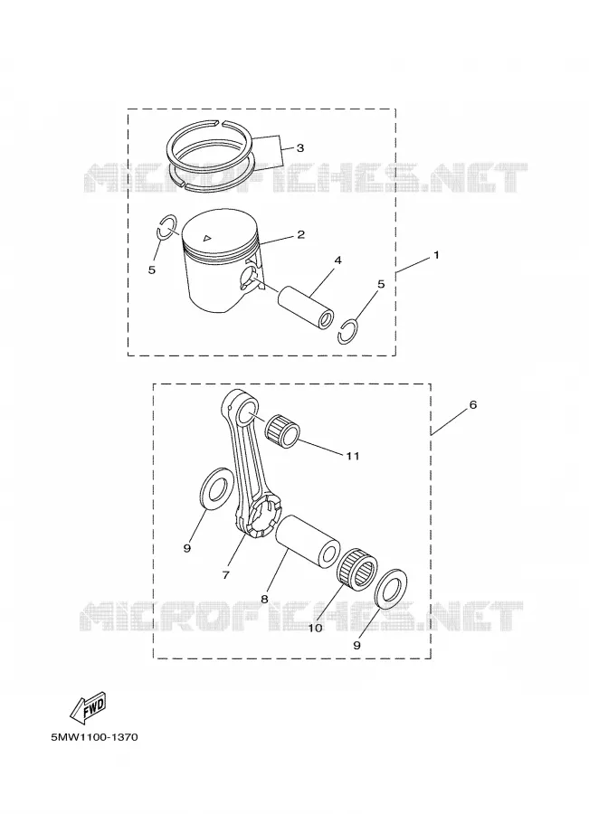 PIÈCES OPTIONNELLES 1 Yamaha MOTO 250 2003 YZ  YZ250R