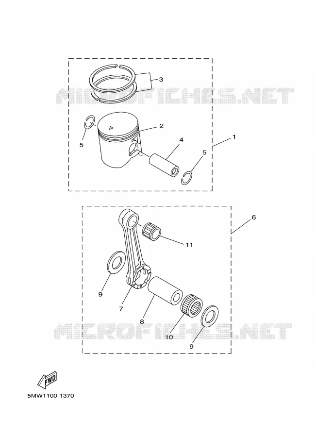 PIÈCES OPTIONNELLES 1 Yamaha MOTO 250 2006 YZ  YZ250