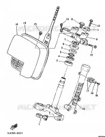 DIRECTION pour Yamaha YZ 1987