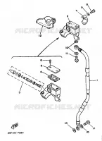 MAITRE CYLINDRE AVANT pour Yamaha YZ 1987