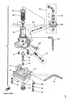 CARBURATEUR pour Yamaha YZ 1987