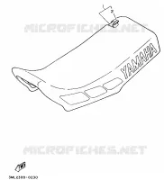 SELLE pour Yamaha YZ 1992