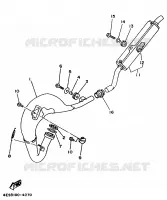 ECHAPPEMENT pour Yamaha YZ 1998