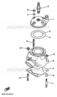 CYLINDRE pour Yamaha YZ 1998
