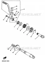DEMARREUR pour Yamaha YZ 1998
