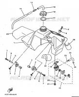 RESERVOIR A ESSENCE pour Yamaha YZ 1998