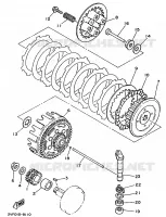 EMBRAYAGE DE DEMARREUR pour Yamaha YZ 1990