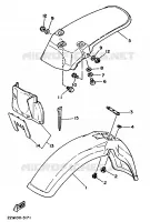 GARDE BOUE pour Yamaha YZ 1990
